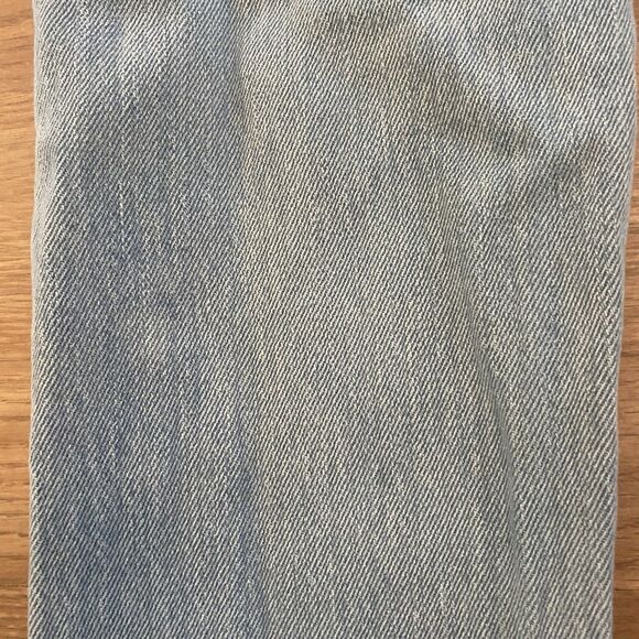 Levis 70s High Slim Straight Jeans Women Size 24 Raw Hem - Picture 14 of 16